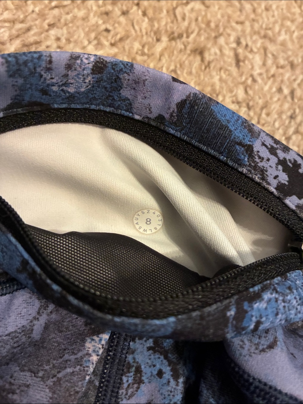 Lululemon Speed Up Tight floral leggings - Picture 9 of 10